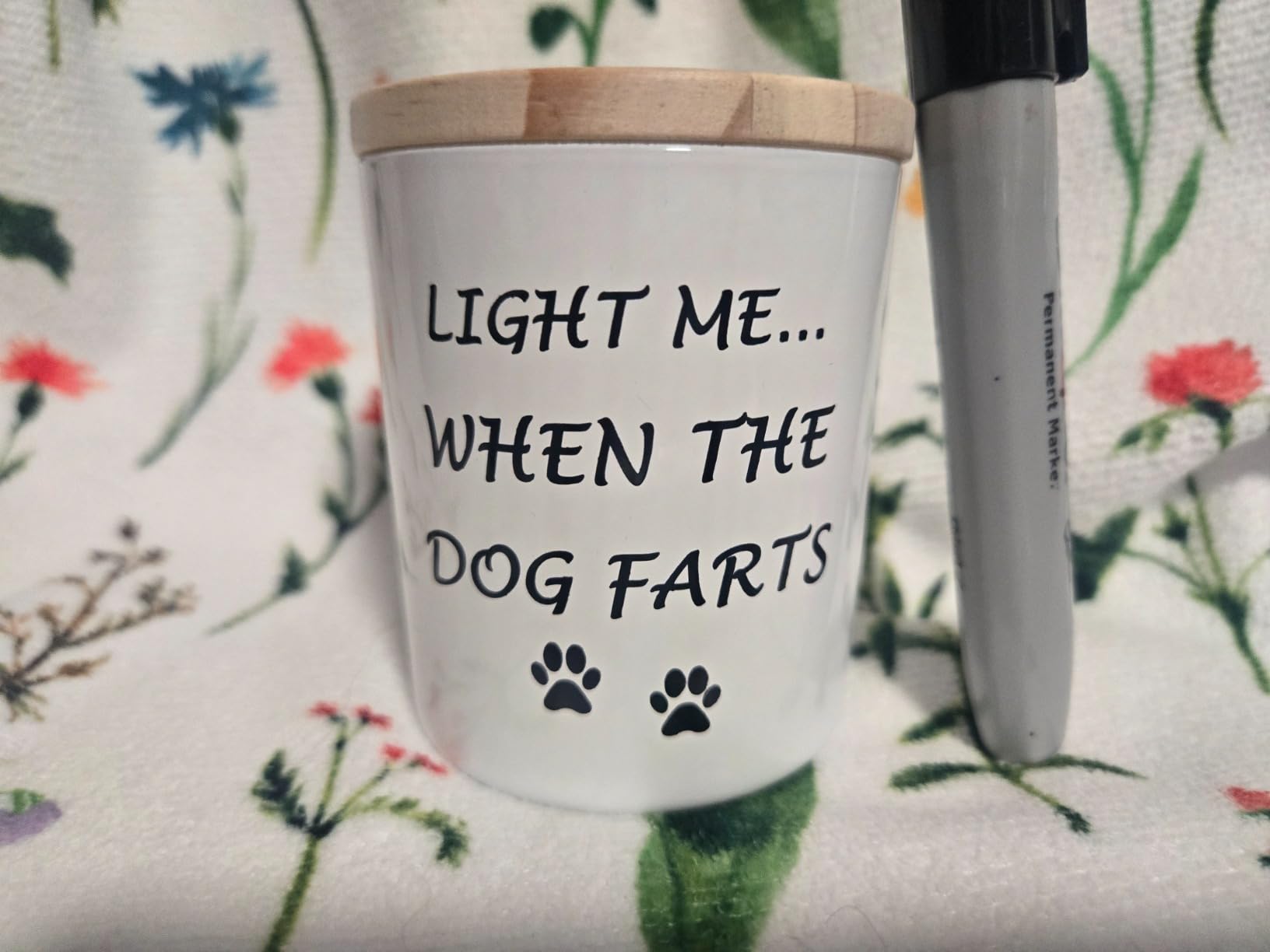 BFJLIFE Funny Gifts for Women Lavender Scented Candles for Dog Mom Lovers customer photo 2