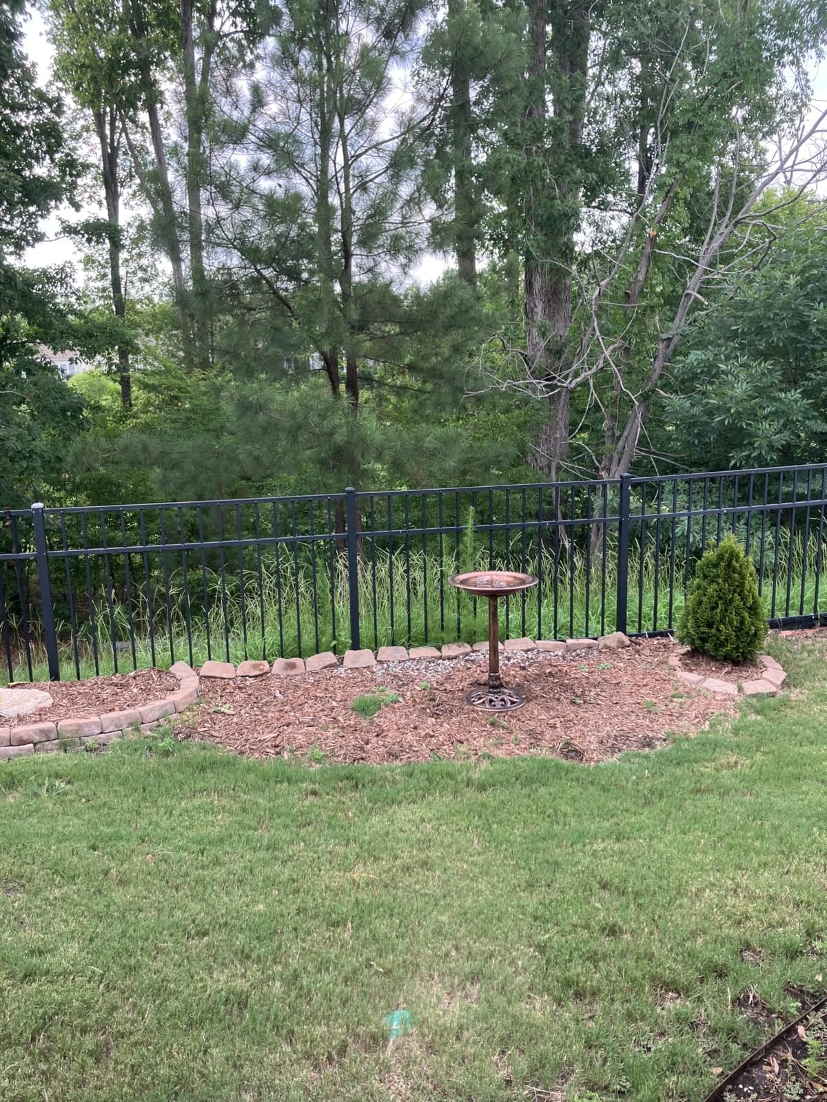 Best Choice Products Bird Bath, 28in Outdoor Resin Pedestal - Gold customer photo 2