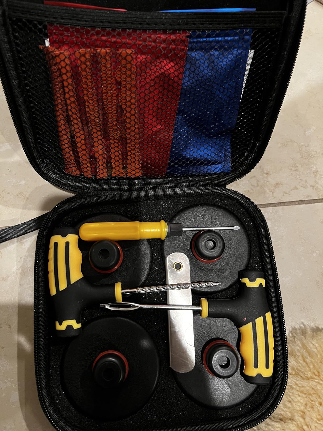 Tesla Jack Pads for Model Y/3/S/X 2016 to 2026 with Tire Repair Tools Kit customer photo 1