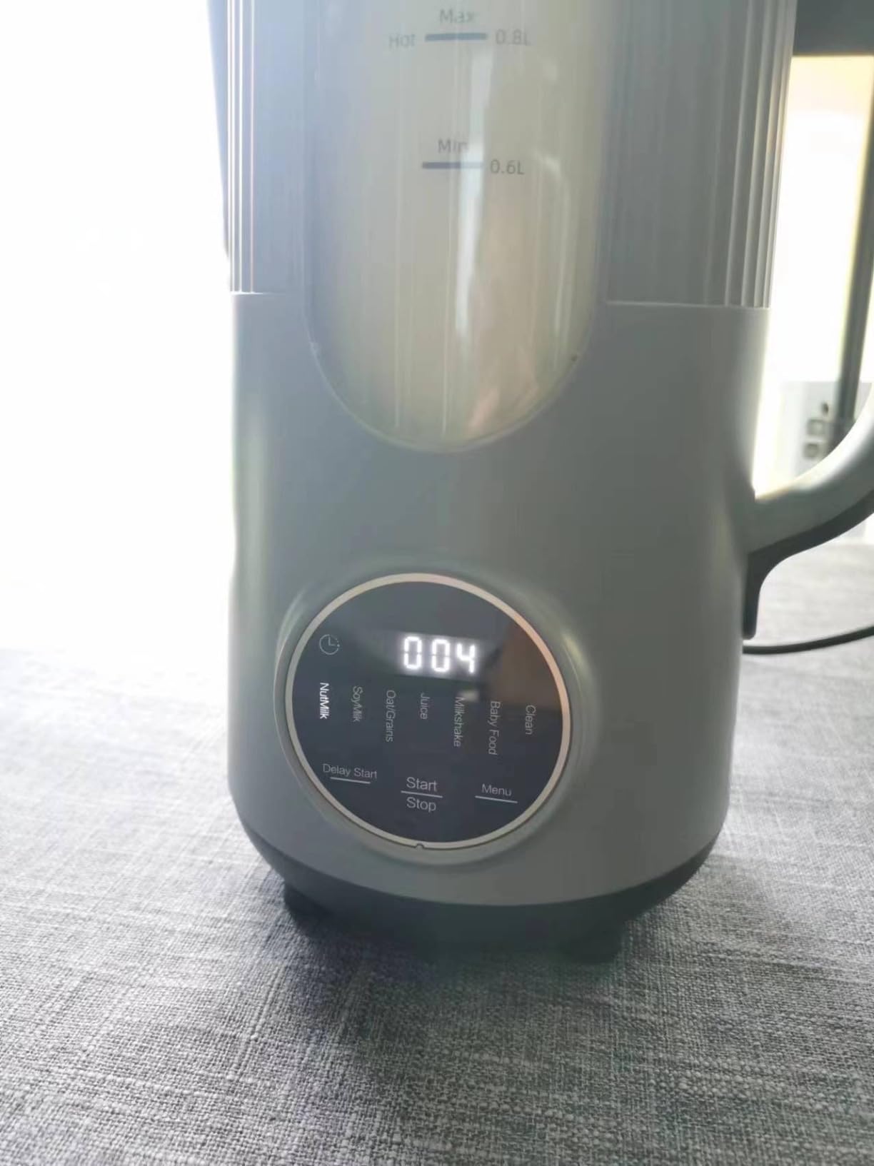 8 in 1 Nut Milk Maker,35oz(1000ml) Automatic Homemade Almond, Oat,Blenders,Plant-Based Milk and Non-Dairy Beverages, Milk Maker Machine with Delay Start/Self Clean customer photo 1