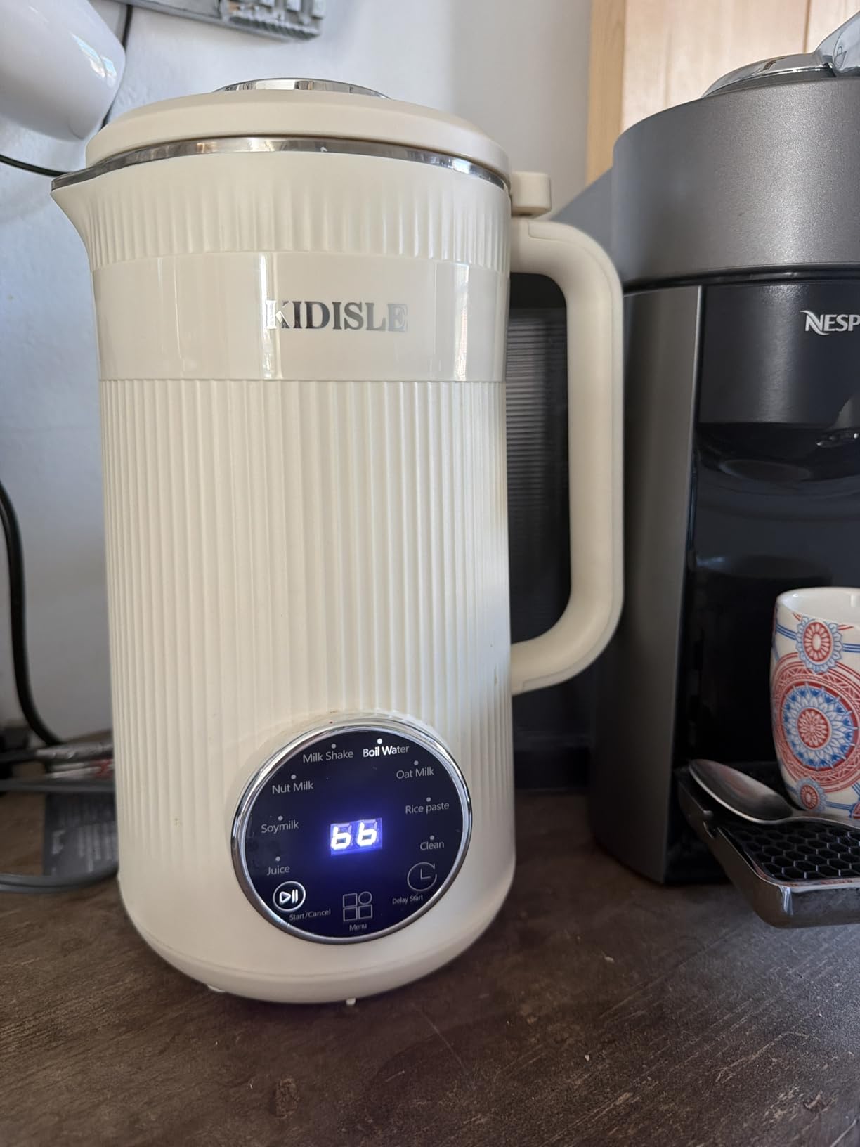 KIDISLE 8 in 1 Nut Milk Maker Machine, 32oz Self-Cleaning Automatic Blender customer photo 1