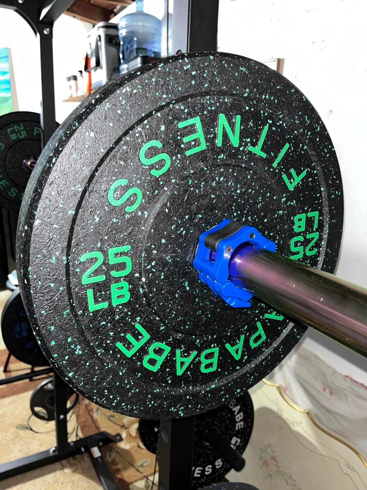 Papababe 20-650lbs Bumper Plates 2