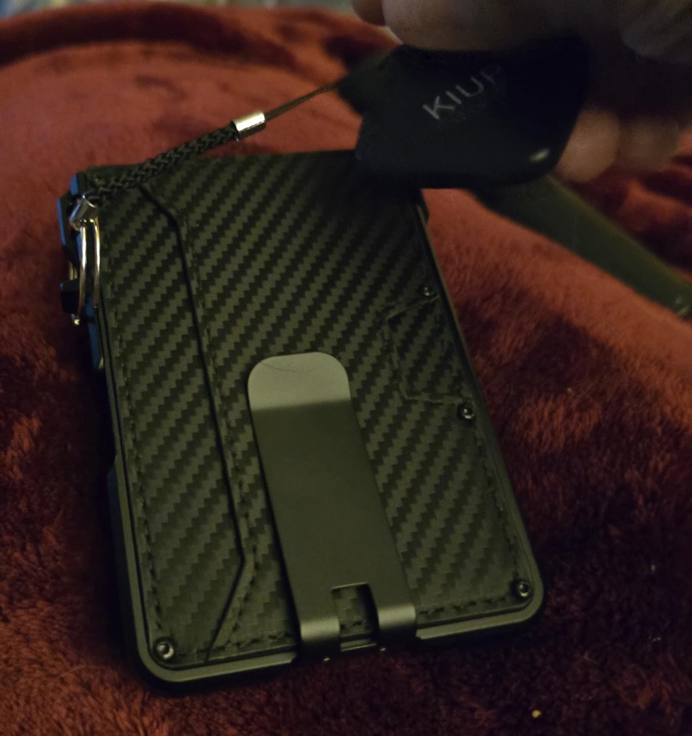 Wallet for Men, Mens Minimalist Wallet 9-13 Cards, Slim Compact RFID Wallet customer photo 2