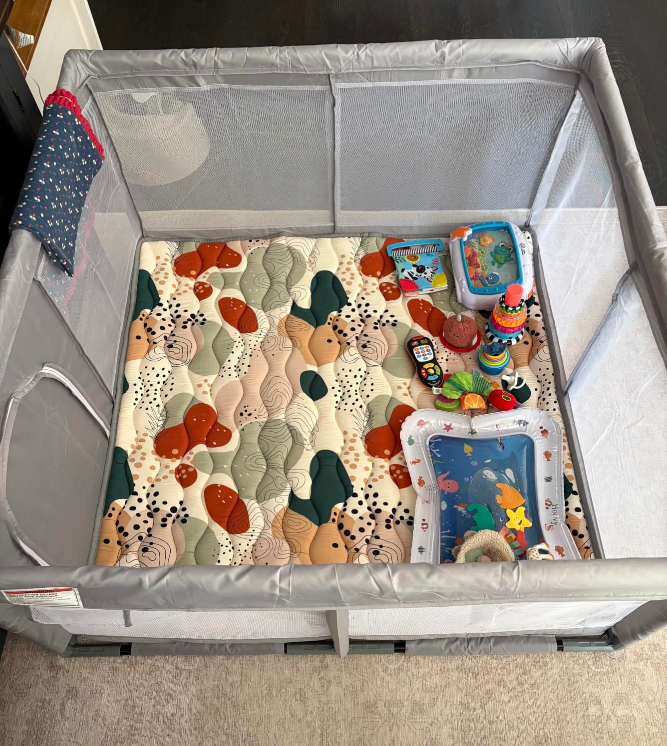 Hiaksedt Baby Playpen 74x50 Inch, Play Pens for Babies and Toddlers customer photo 2