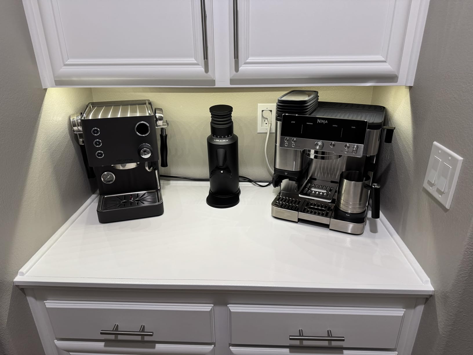 beanglass T64 Single Dose Coffee Grinder, 64mm Flat Burrs Electric Espresso Grinder (Black) customer photo 2