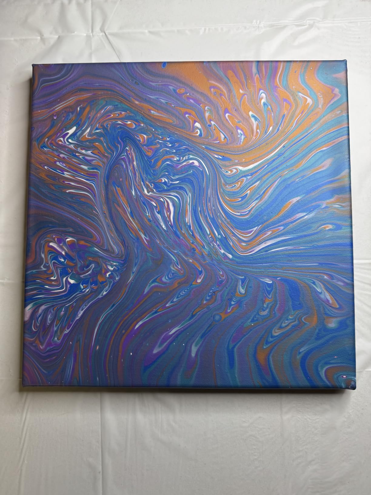 Nicpro 18 Colors 8.45oz Large Volume Metallic Acrylic Pour Paint Kit customer photo 2