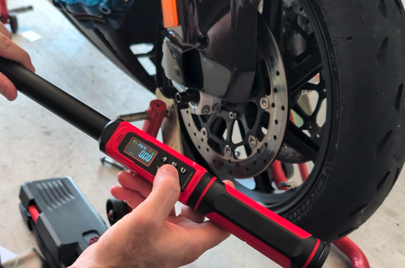 SUERCUP 1/2-Inch Drive Digital Torque Wrench, 3.8-250.8Ft.Lb, for Lug Nuts customer photo 1
