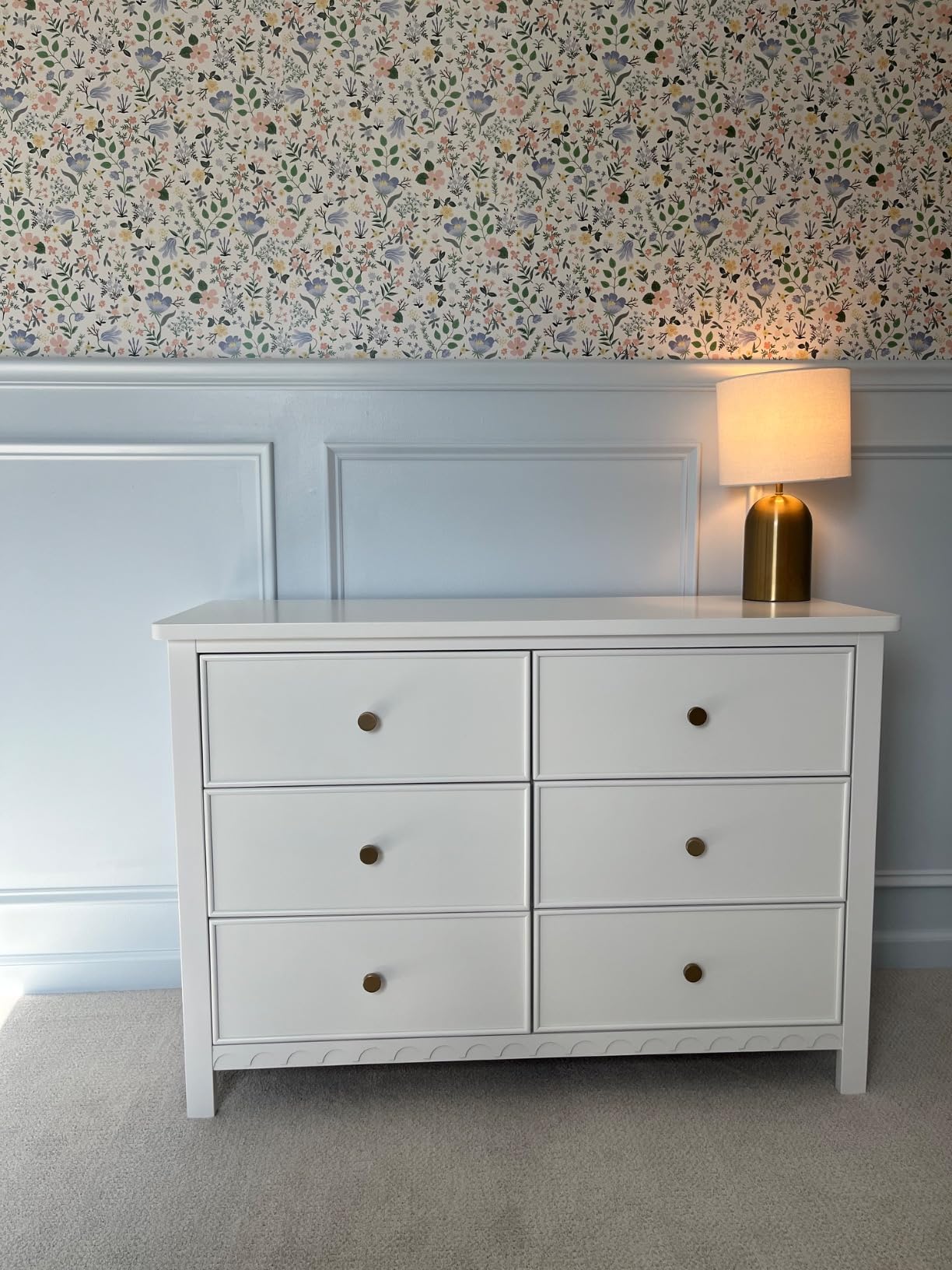 Graco Sasha 3-Drawer Chest with Changing Table Topper, Sage customer photo 2