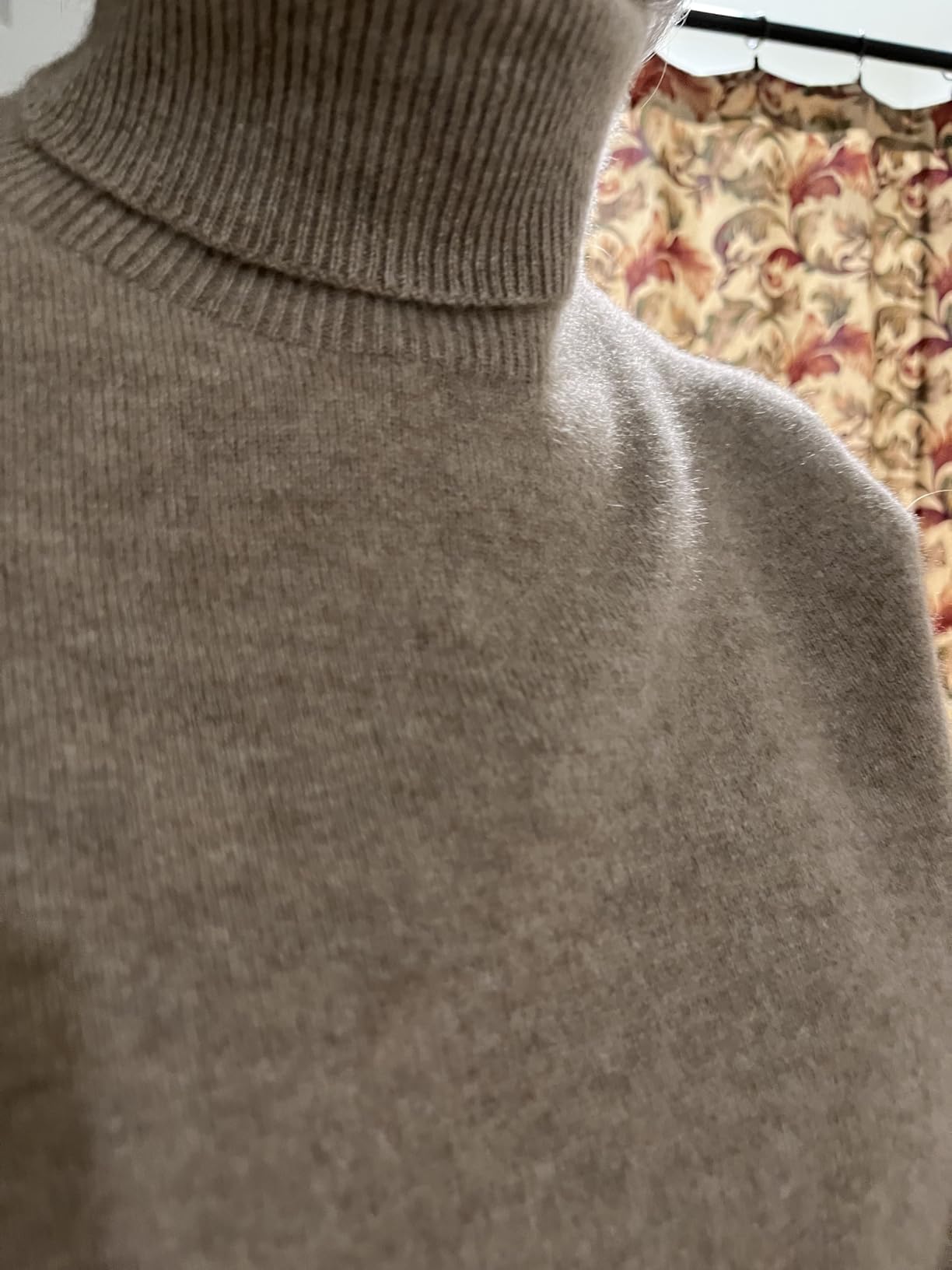 Chanyarn Women's 100% Pure Cashmere Sweater Turtleneck Long Sleeve Warm Soft 2025 Fall Winter Knit Pullover customer photo 1