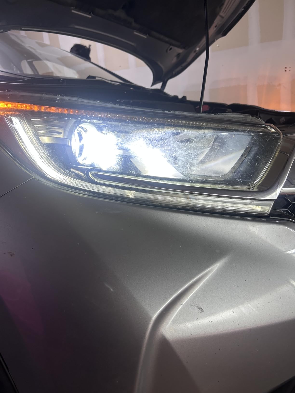 Termitor Upgraded H11/H9 LED Bulbs, 90,000LM Super Brighter, 6500K Cool White, Real 1:1 Mini Size, Plug and Play Powersports Hi/Low Fog Light, No Adapter Required, 85000+ Hours Lifespan, Pack of 2 customer photo 1