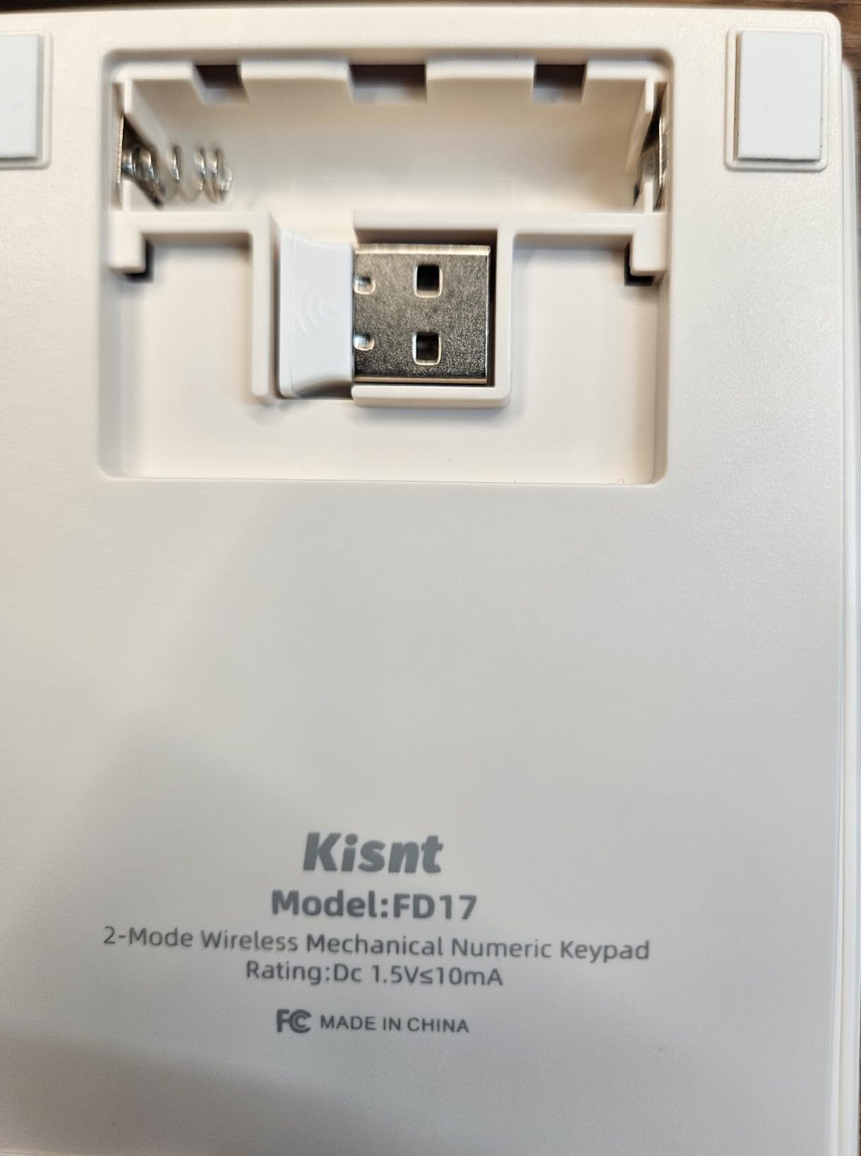 Kisnt FD17 Wireless Mechanical Numpad for Excel Financial Data Entry customer photo 1