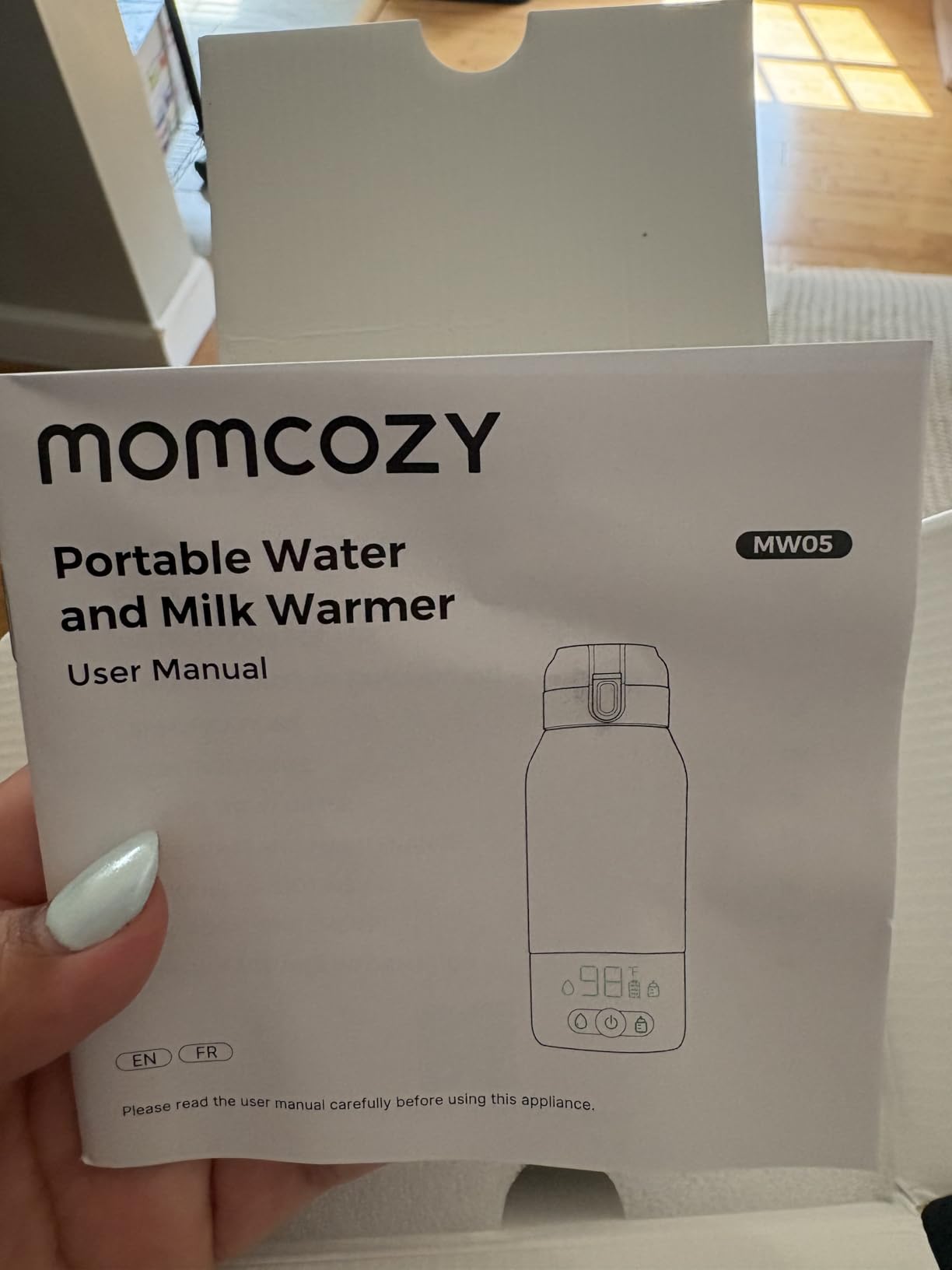 Momcozy Portable Bottle Warmer for Breast Milk, Baby Travel Essentials customer photo 1