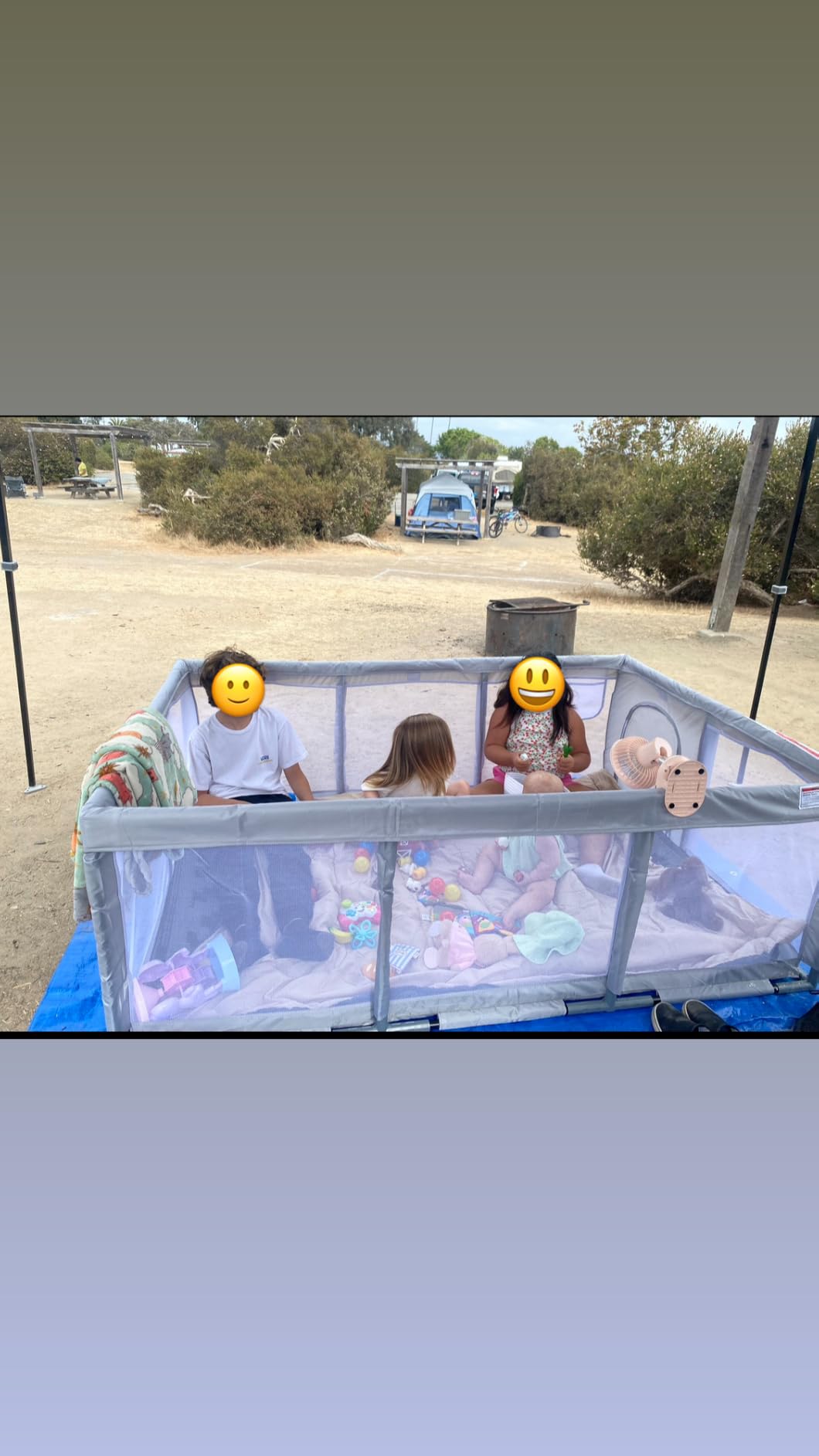Extra Large Baby Playpen 79×79 Inch, Playpen with 2 Zipper Door for Babies and Toddlers, Play Pen Pin Indoor Outdoor Baby Play Fence customer photo 1