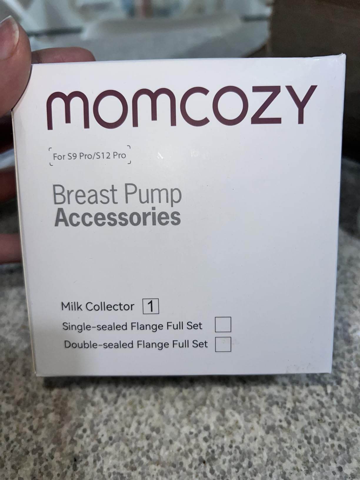 Momcozy S9 Pro Wearable Breast Pump Hands-Free, 24mm, 2 Pack, Gray customer photo 2