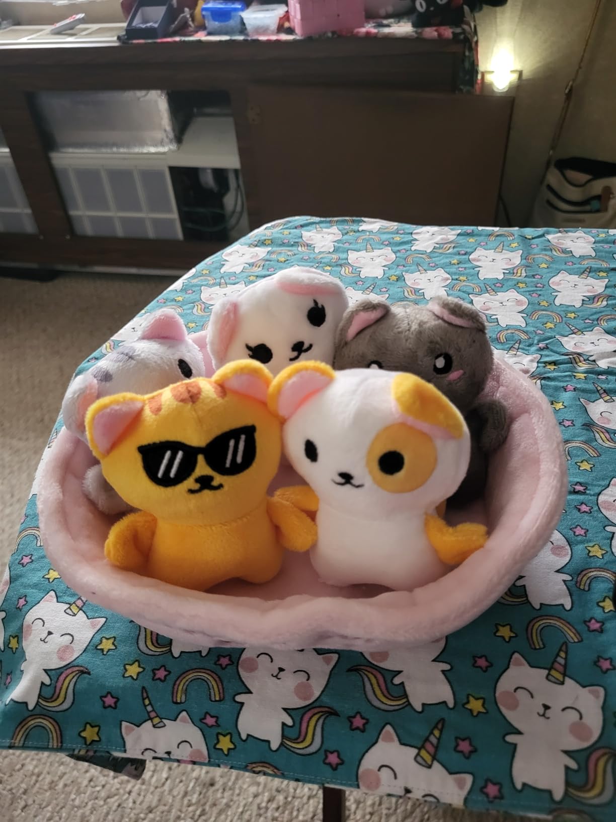 Emotional Support Kitties, Cuddly Stuffed Animals by Relatable customer photo 2