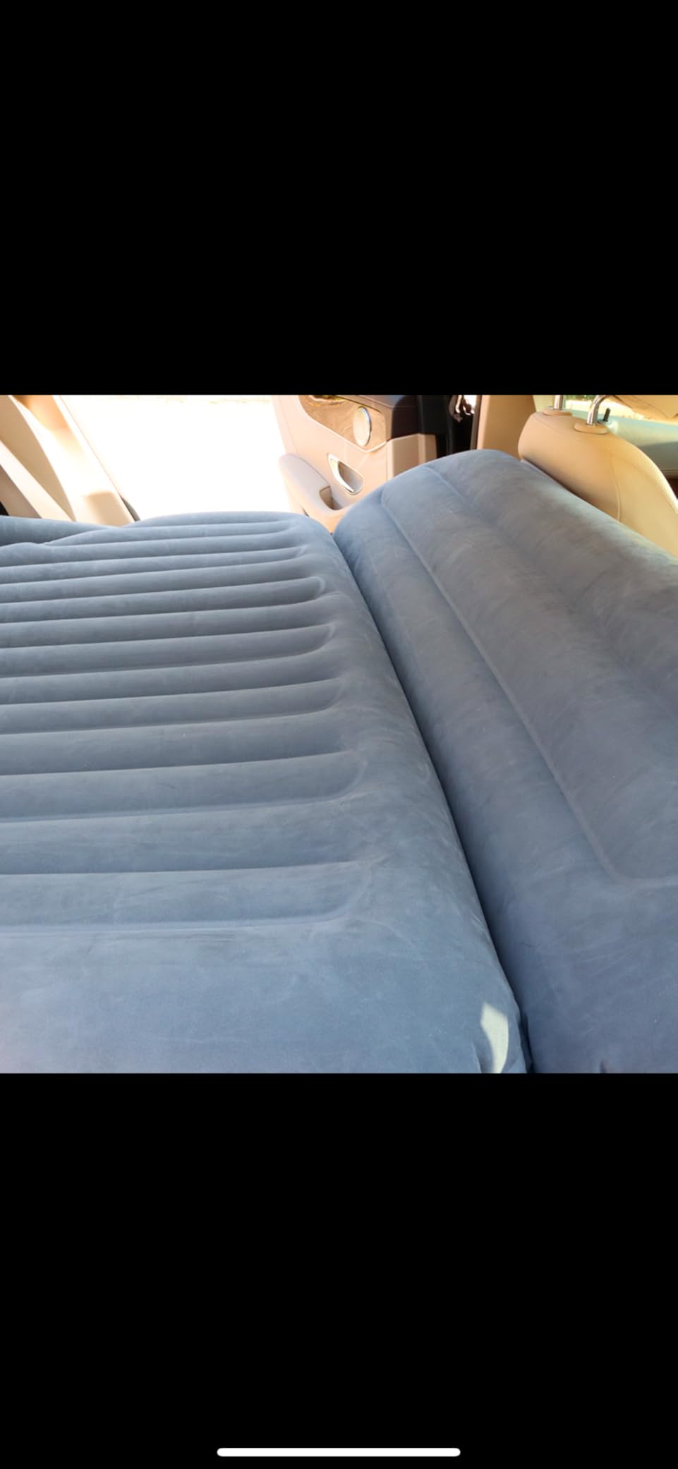 Ciremiv SUV Air Mattress with Pump, Double-Sided Thick Flocked Car Bed customer photo 1
