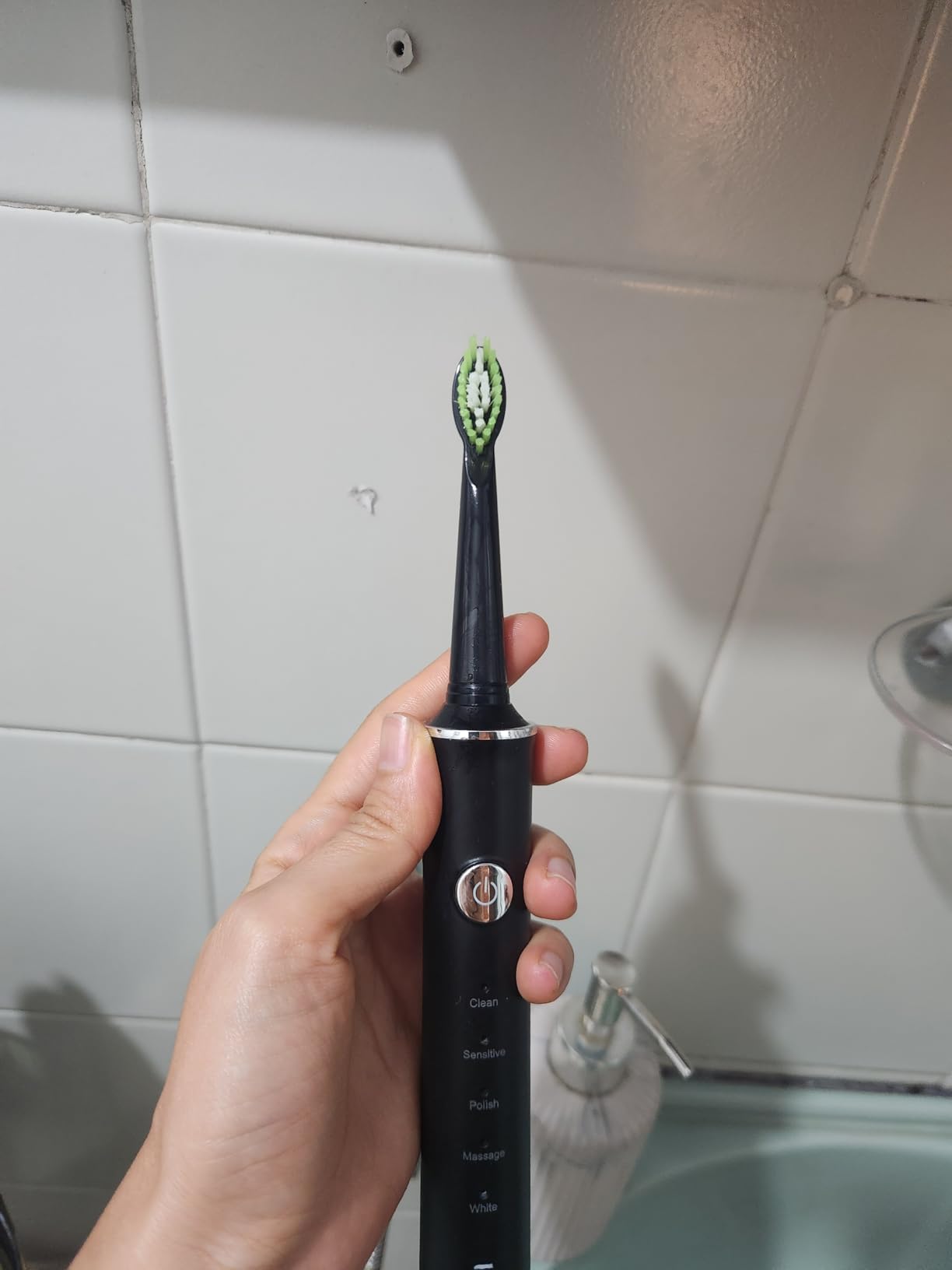 JTF Sonic Electric Toothbrush for Adults and Kids: 5 Modes for Sensitive Teeth & Braces - with 8 Brush Heads, 45-Day Runtime & Smart Timer, Portable Rechargeable Toothbrush for Travel, Home & School customer photo 1
