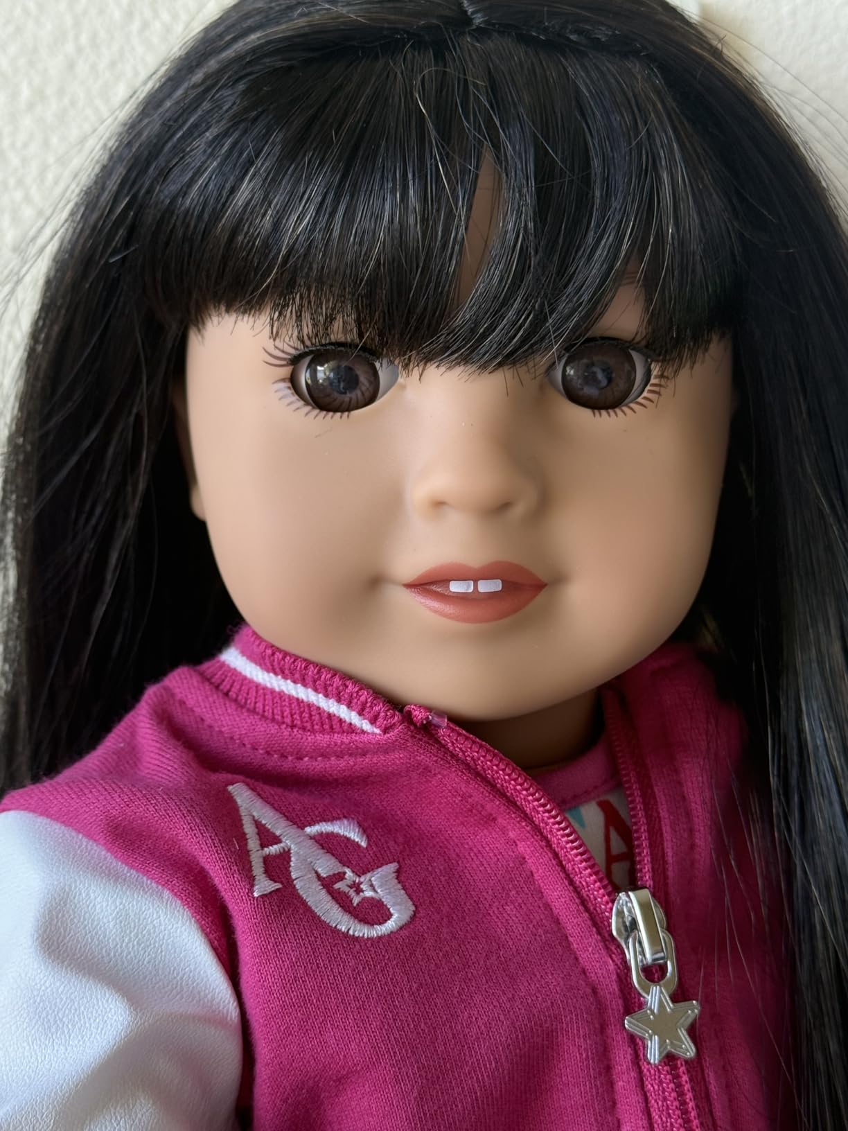 American Girl, Truly Me 18-inch Doll #122 with Brown Eyes, Straight Dark-Brown Hair, Tan Skin, for Ages 6+ customer photo 1