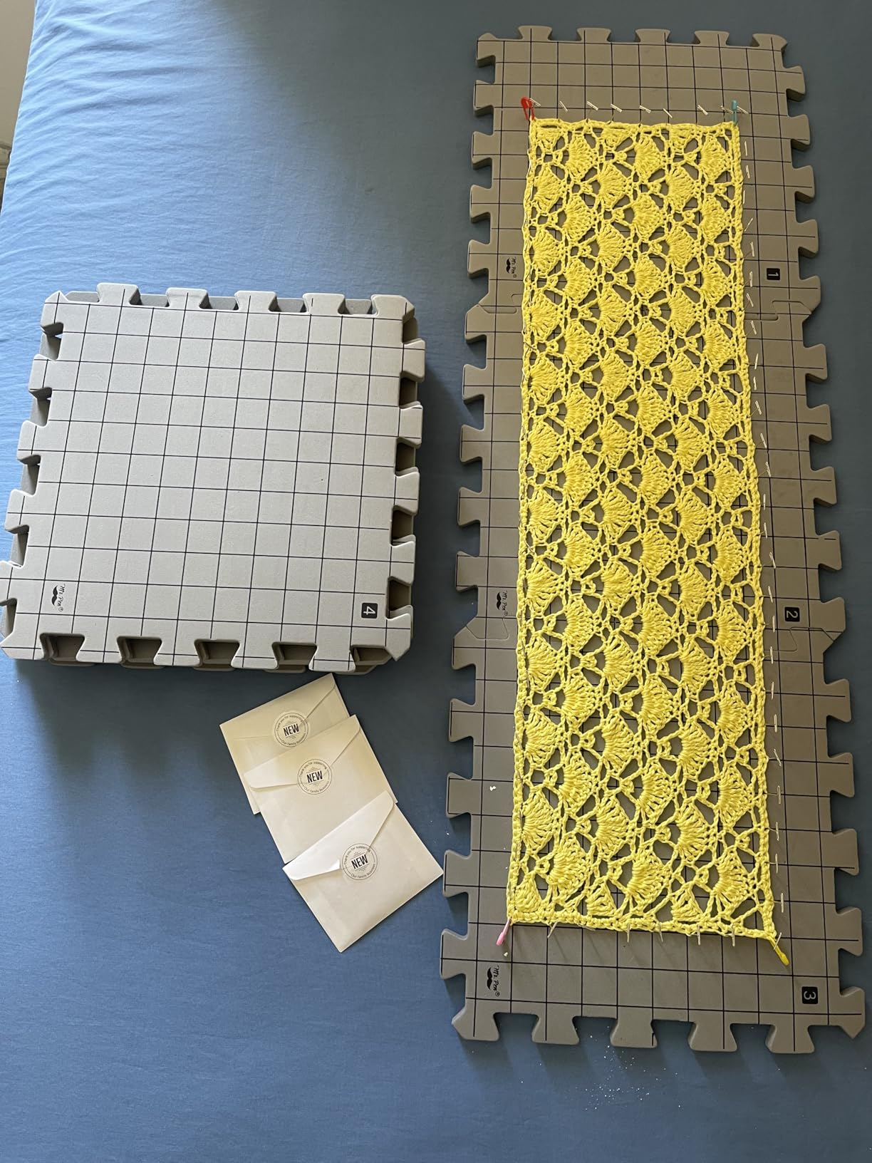 Mr. Pen- Blocking Mats for Knitting & Crochet Projects, 12