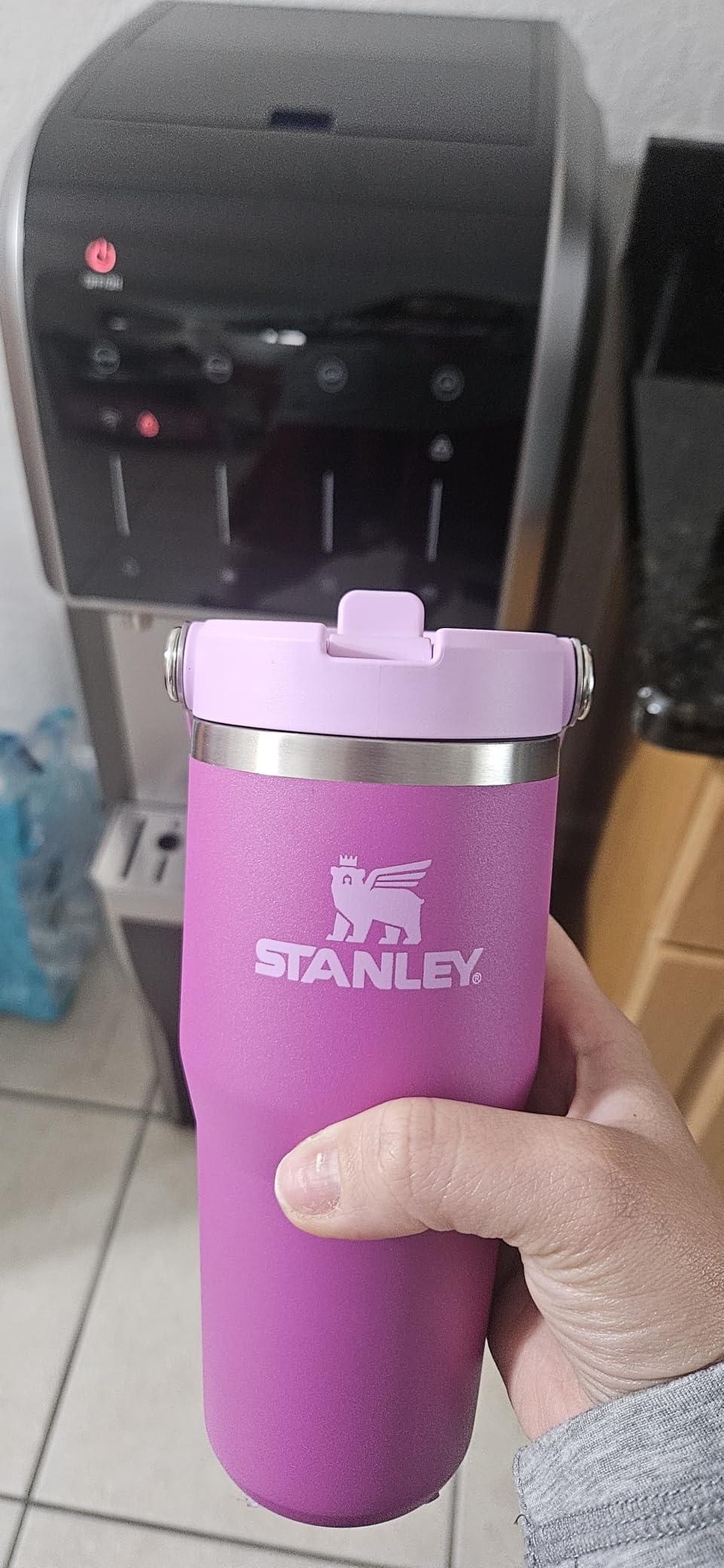 STANLEY IceFlow 2.0 Flip Straw Tumbler, 30 oz, Black 2.0 customer photo 2