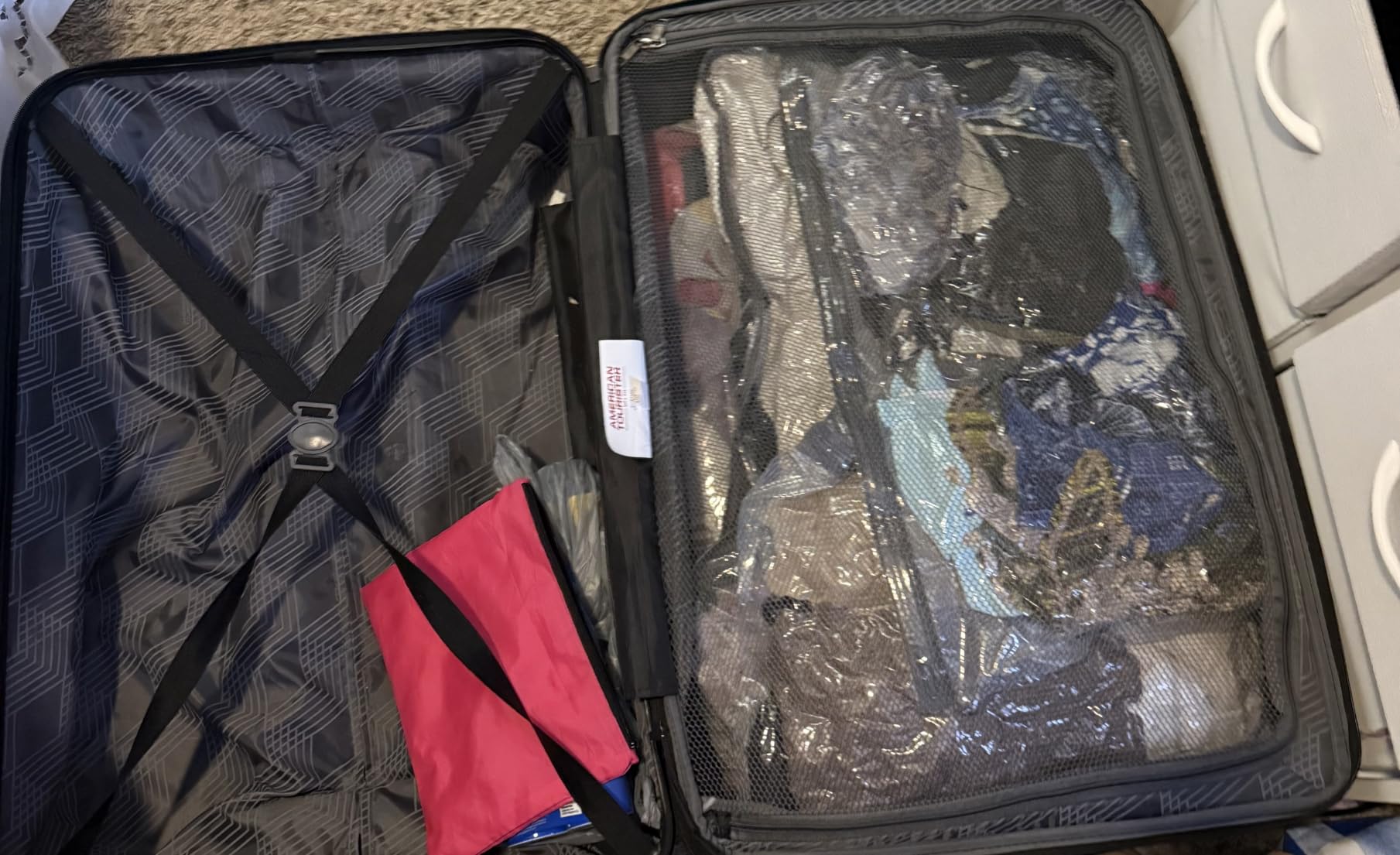 Vacbird Travel Vacuum Bags with Rechargeable Pump, Carry-On Space Saver customer photo 2