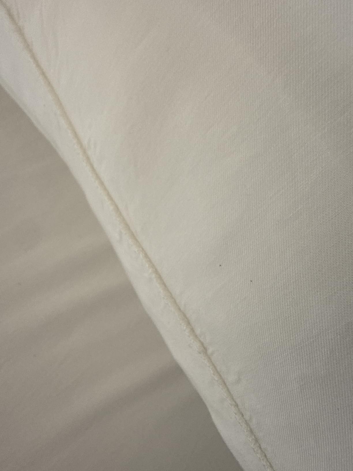 Bambaw 100% Viscose Derived from Bamboo Pillowcase Standard Size – Set of 2 Cooling Pillow Cases for Hot Sleepers with Envelope Closure, Breathable, Soft & Anti Acne Pillow Case Standard Size (Ivory) customer photo 2