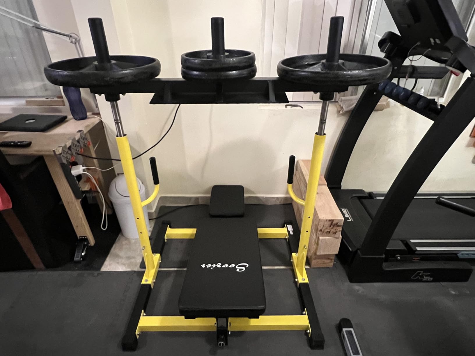 Soozier Vertical Leg Press Machine 661LBS Capacity for Home Gym customer photo 2