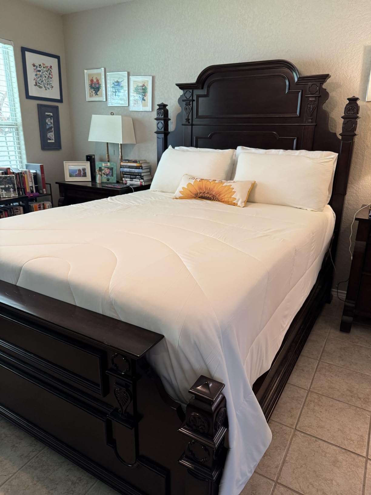 Cooling Comforter King Size-3 Pieces Cooling Blankets for Hot Sleepers customer photo 1
