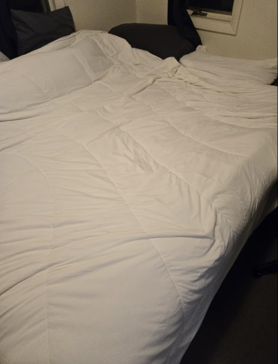 Cooling Comforter King Size-3 Pieces Cooling Blankets for Hot Sleepers customer photo 2