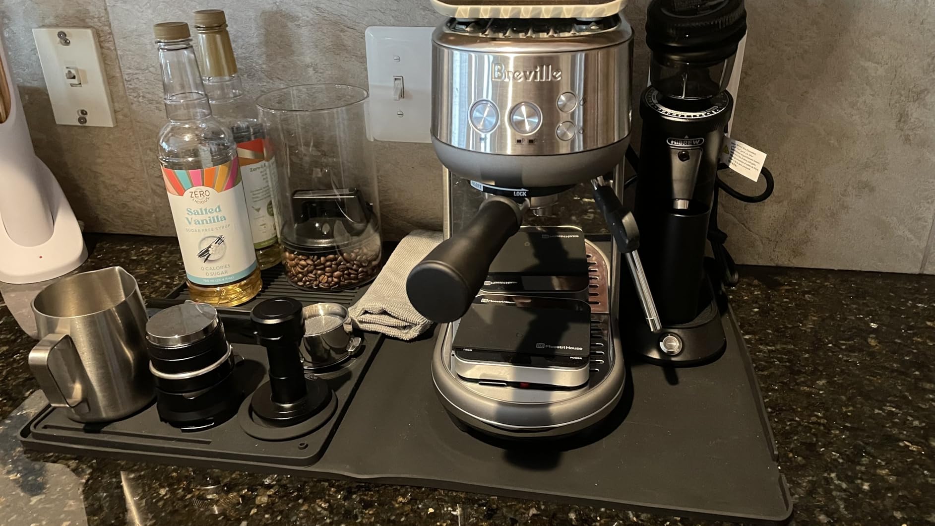 HiBREW G5 Electric Burr Coffee Grinder, Aluminum Body, Single Dose, Black customer photo 1