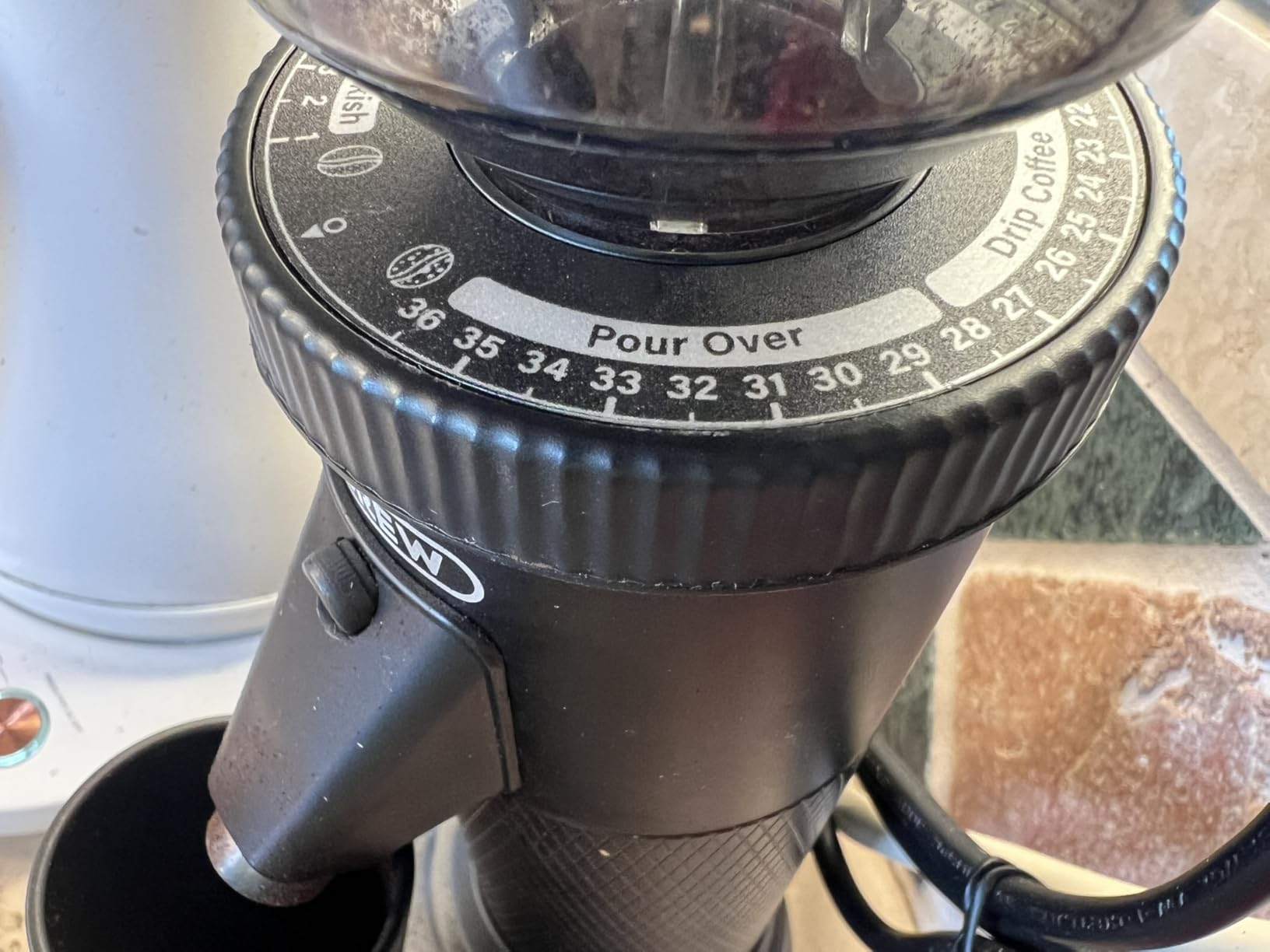 HiBREW G5 Electric Burr Coffee Grinder, Aluminum Body, Single Dose, Black customer photo 2