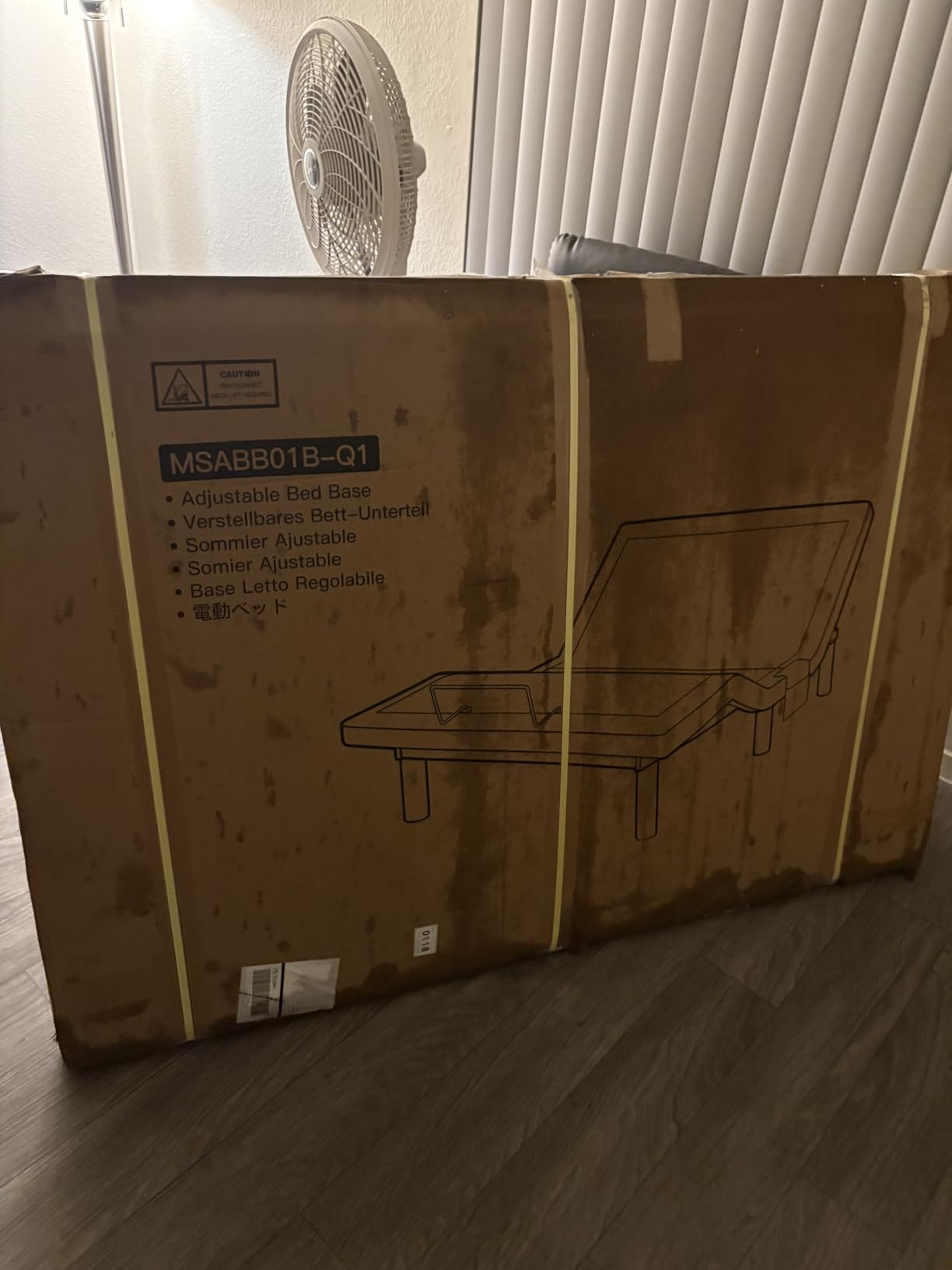 Pipishell Adjustable Bed Frame Queen with Wireless Remote and Zero Gravity customer photo 1