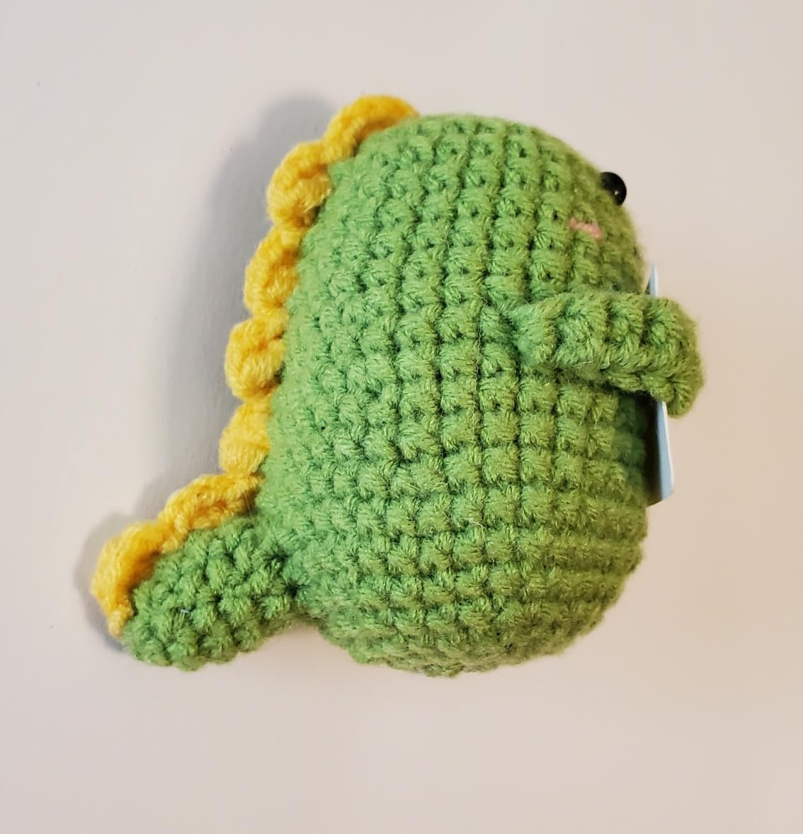 Mini Grandpa Gifts, Handmade Crochet Dinosaur Keepsake for Grandpa, Papa, Pops, I Love You Gifts from Granddaughter or Grandson, Cute Birthday Gift, Funny Appreciation Gift for Grandfather customer photo 1