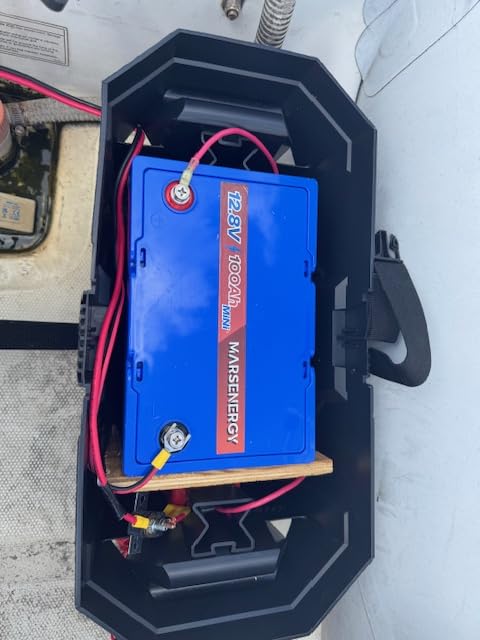 12V 100Ah LiFePO4 Lithium Battery, Bci Group 24 Size, 100A BMS customer photo 1