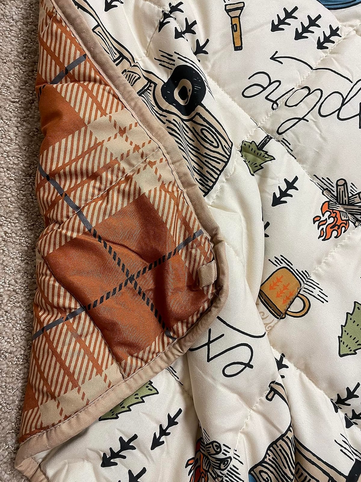 CuteKing Ultra-Cooling Weighted Blanket (10lbs, 40