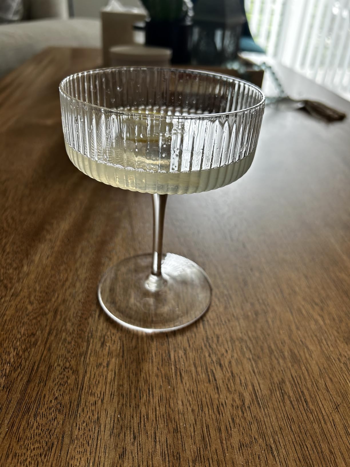Martini Glasses Set of 4, 10oz Coupe Cocktail Glasses for Margarita customer photo 2