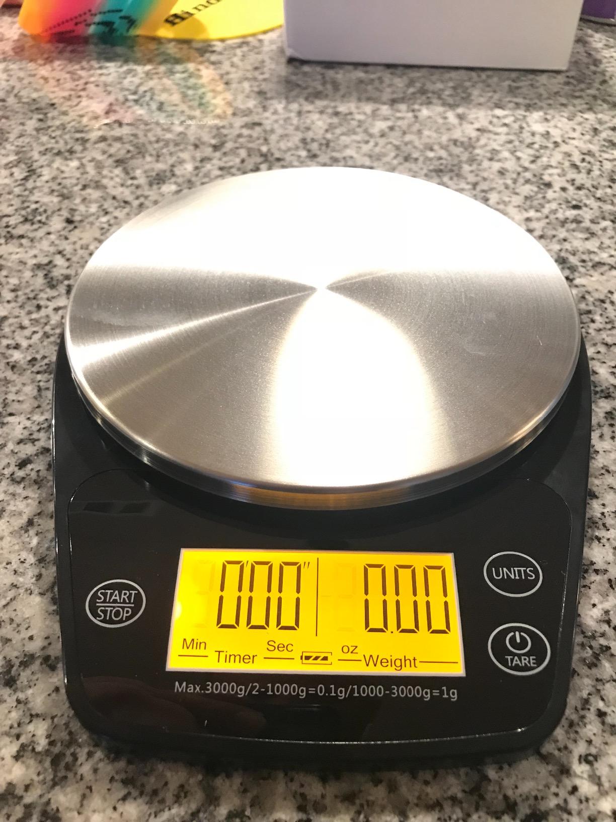 Espresso Coffee Scale with Timer, 0.1g/2kg, USB-C Rechargeable customer photo 1