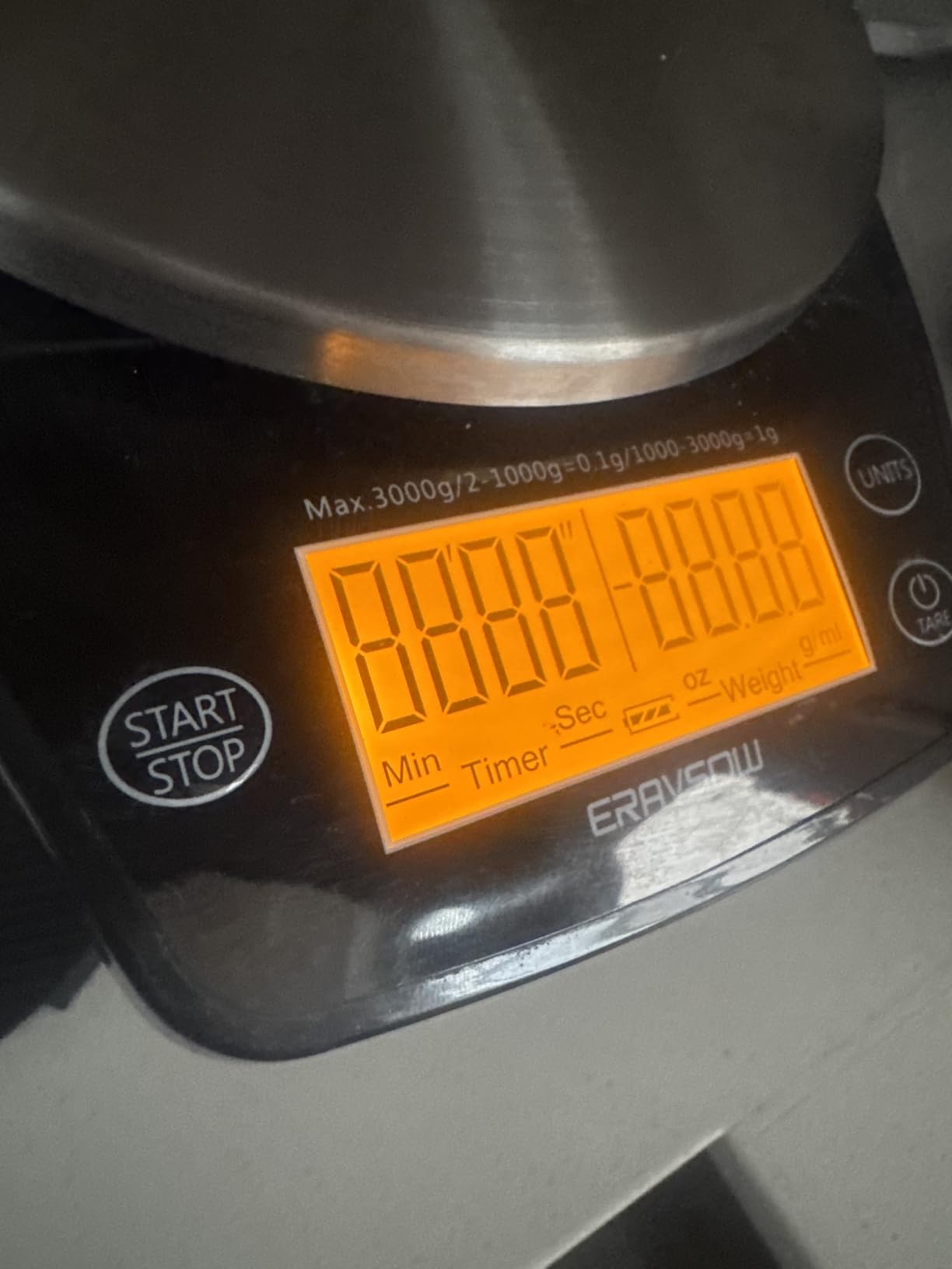 Espresso Coffee Scale with Timer, 0.1g/2kg, USB-C Rechargeable customer photo 2