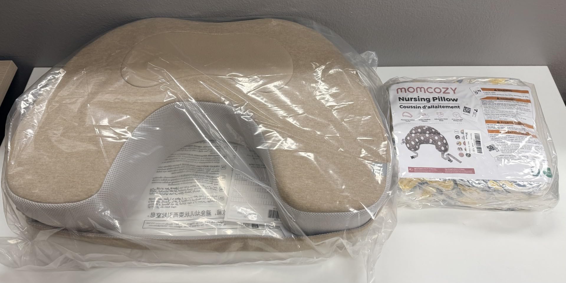 Momcozy Original Nursing Pillow for Breastfeeding - Innovative Safety Guard customer photo 1