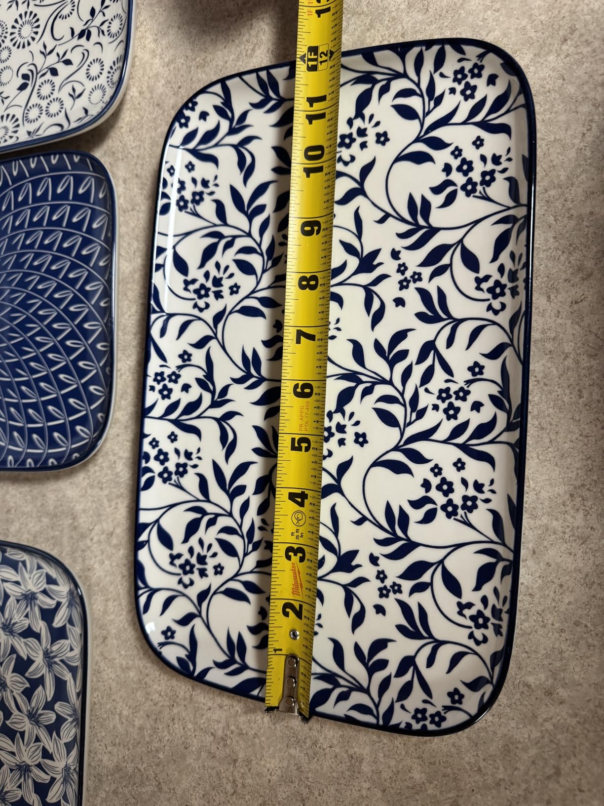 vancasso SELENE Porcelain Serving Platters Set of 3, 16/14/12 Inch customer photo 2