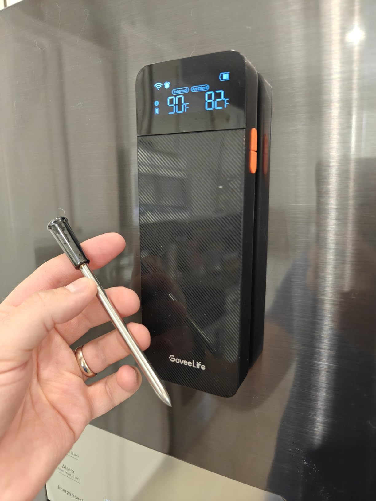 GoveeLife Smart Wireless Meat Thermometer Digital 4 Probes with App Alarm customer photo 2