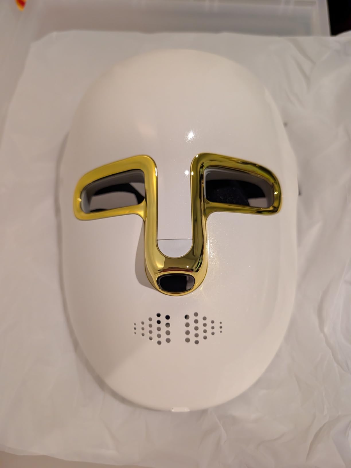 HSA FSA Red Light Therapy for Face Mask – LED Face Mask Light Therapy with Red Blue LED and Infrared Light, Anti-Aging, Blemish Repair Treatment customer photo 2