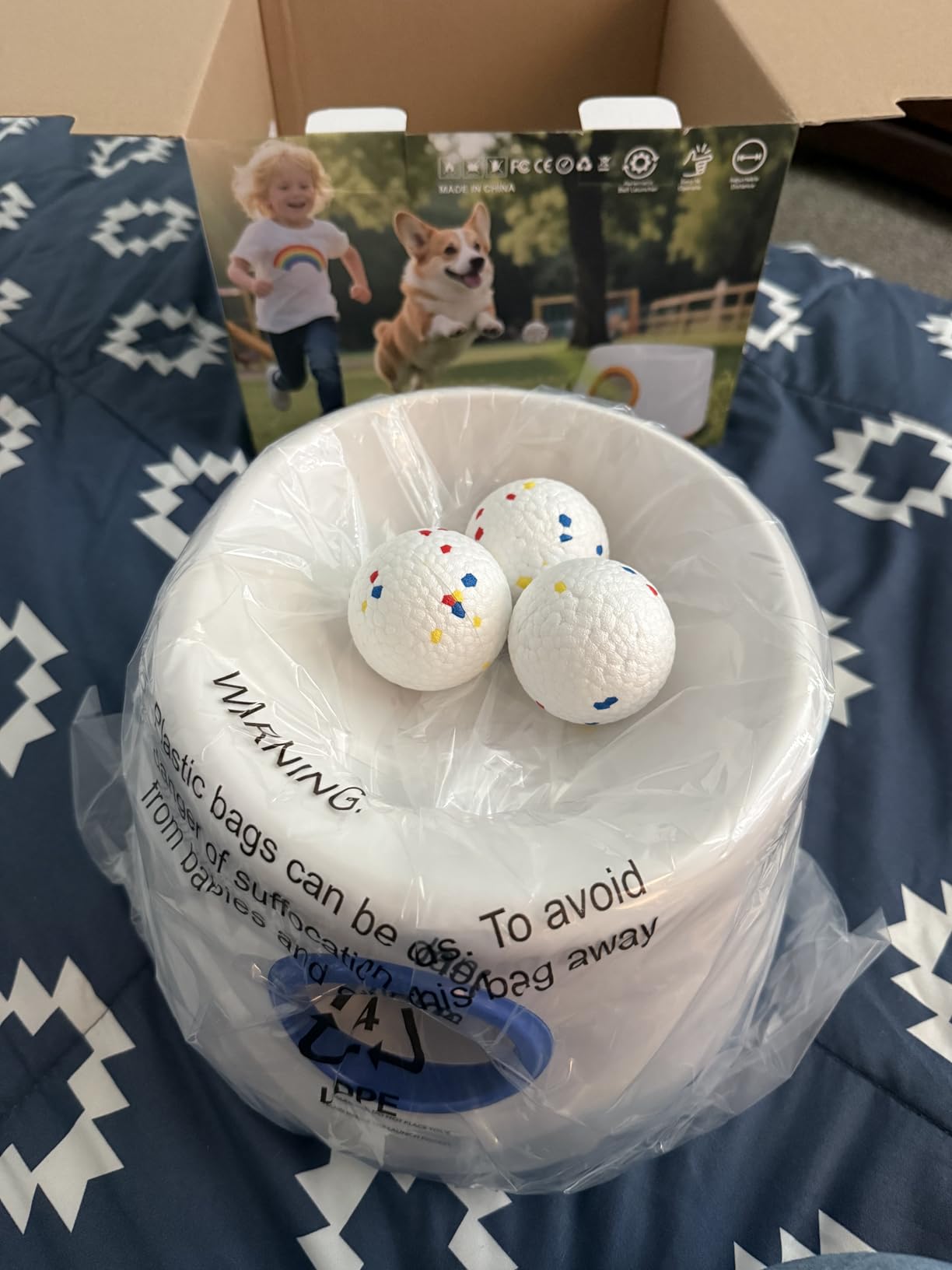 Automatic Dog Ball Launcher-Interactive Dogs Balls Thrower for Small Dogs customer photo 1