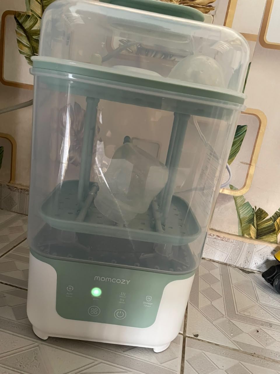 Momcozy New Modular Nesting 4 in 1 Compact Bottle Sterilizer and Dryer customer photo 2
