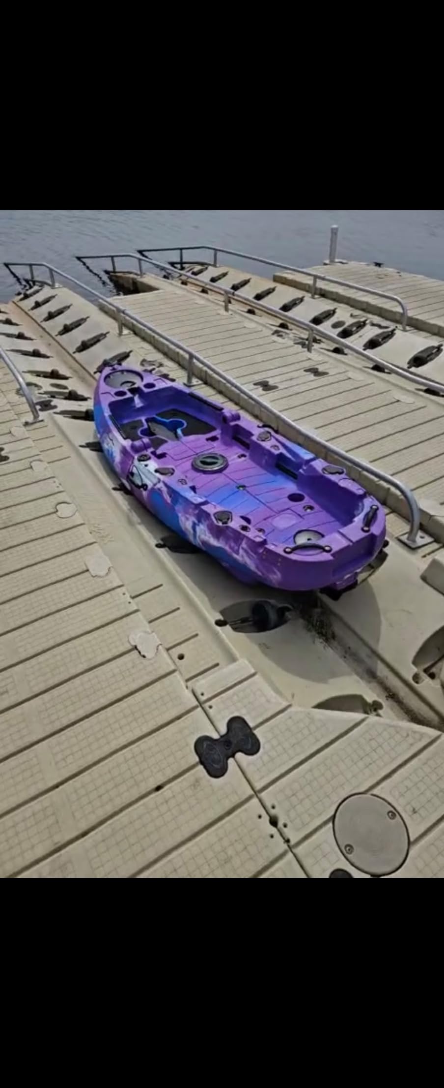 BKC Brooklyn 8.0 Foldable Pedal Fishing Kayak, Sit-on-Top Single customer photo 2
