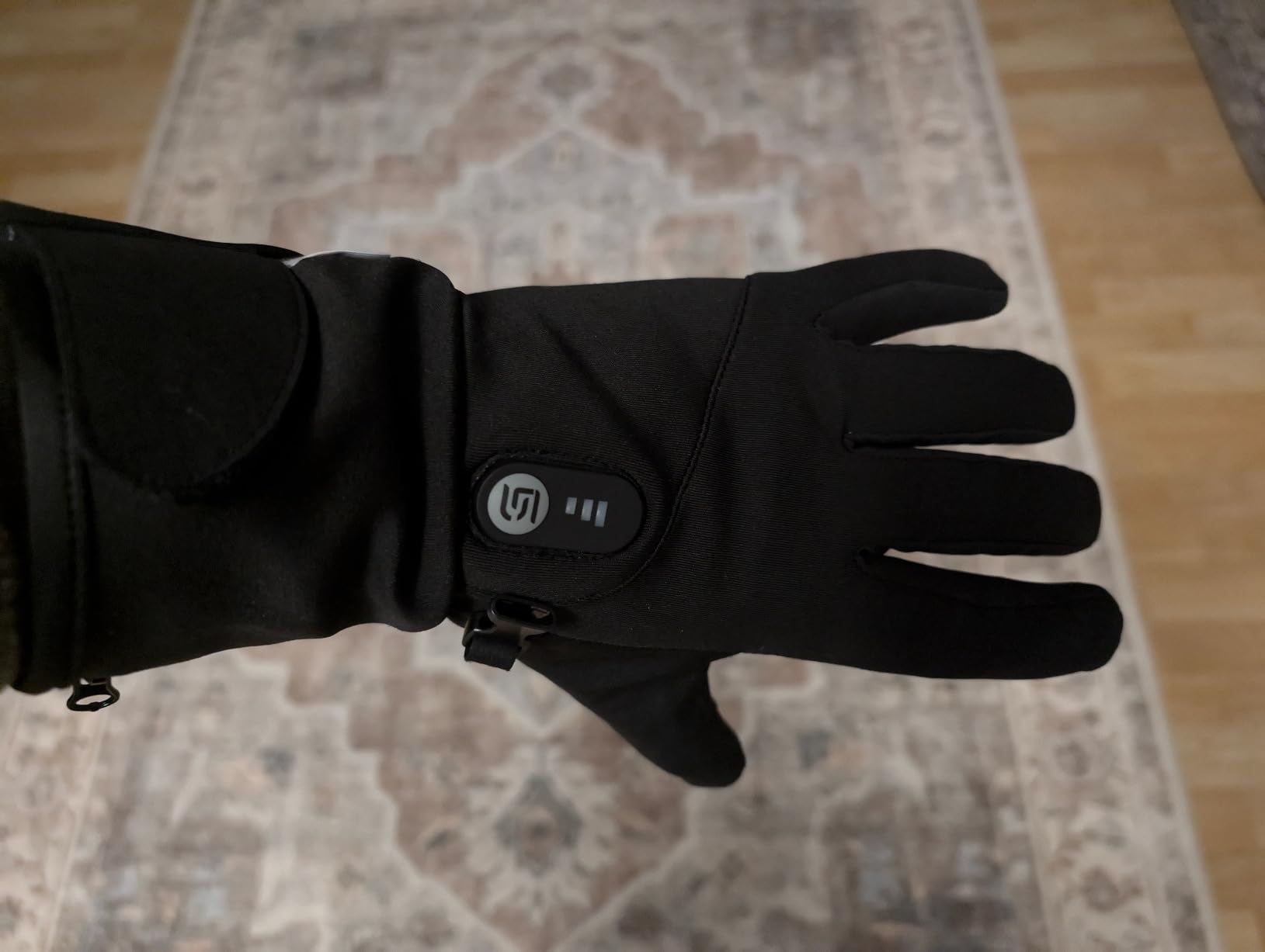 Heated Gloves for Men Women Rechargeable with 7.4V 3000mAh Battery Thin Liner Work Touchscreen Heating Glove for Cold Weather customer photo 2