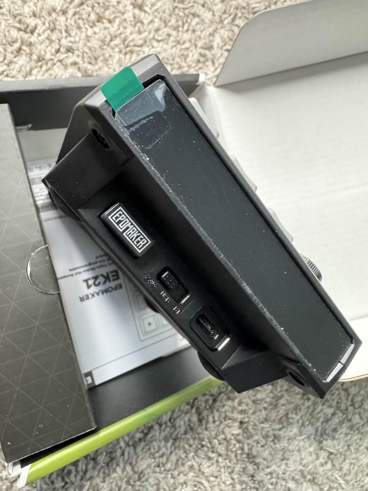 EPOMAKER EK21 VIA Gasket Number Pad w/ 1000mAh Battery, BT 5.0/2.4GHz/Wired customer photo 2