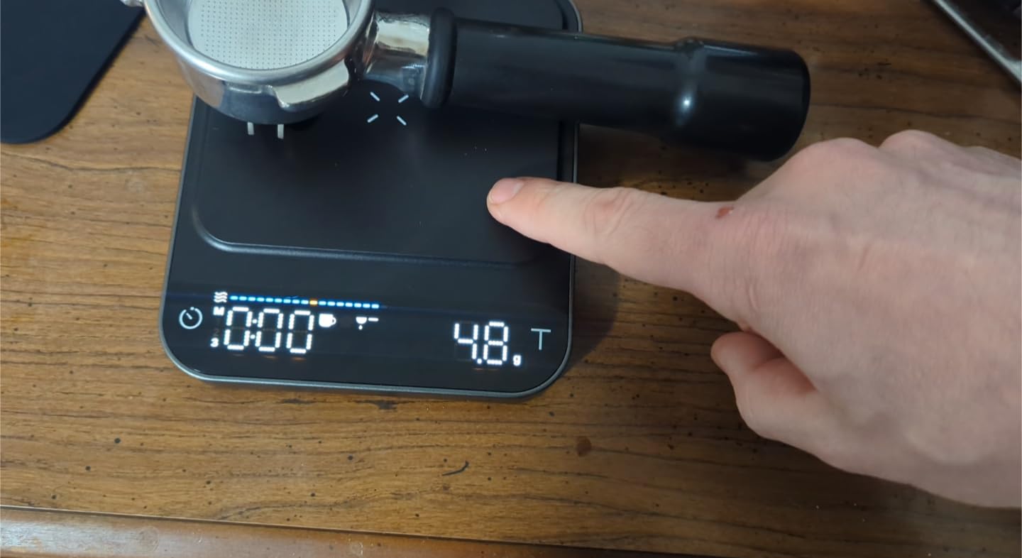 RENPHO Espresso Scale with Timer, Rechargeable, 0.1g Accuracy, 3kg customer photo 2