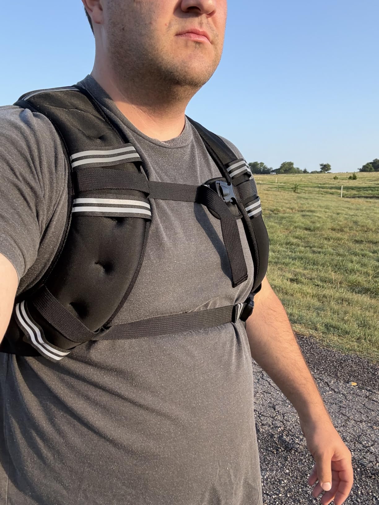Zeerun Weighted Vest, 6/8/10/12/15/18/20/24/30LB for Men Women customer photo 1