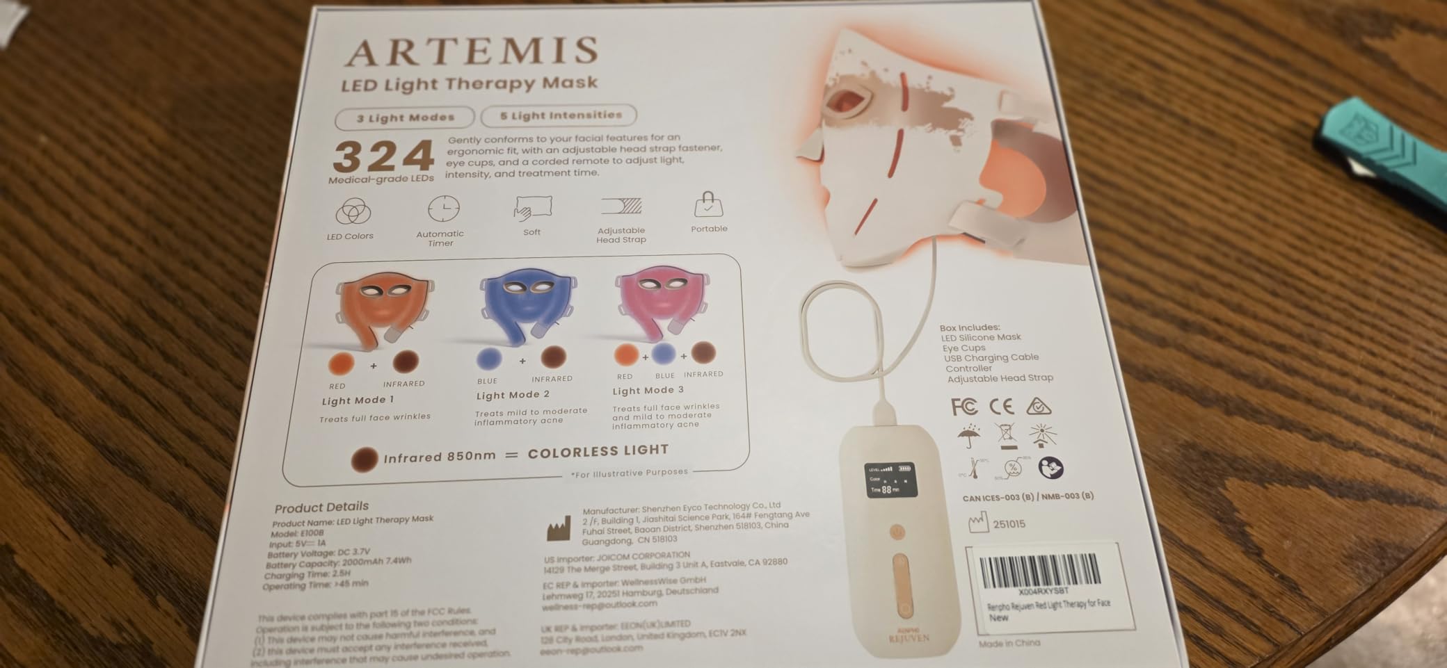 RENPHO Red Light Therapy Mask for Face, FDA-Cleared,Birthday Gifts for Wife customer photo 1